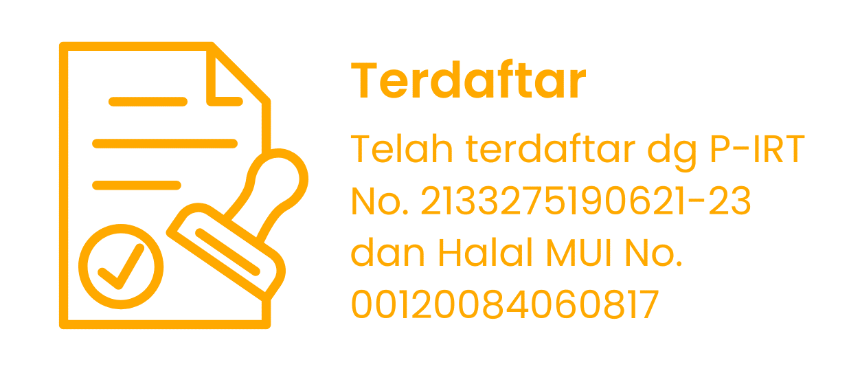 Terdaftar di BPOM dan Halal MUI